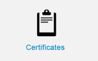 Certificates